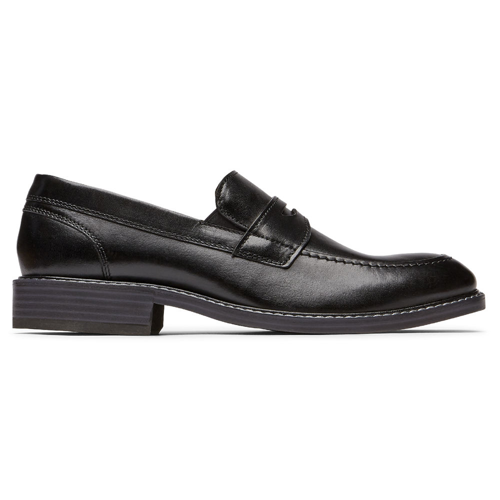 Rockport Loafers Herr Svarta - Kenton Penny - QFWVJ0854